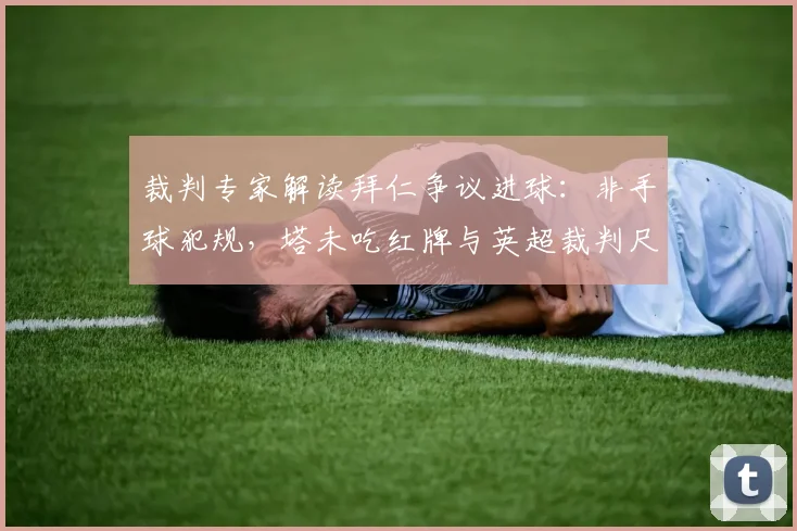 裁判专家解读拜仁争议进球:非手球犯规,塔未吃红牌与英超裁判尺度有关